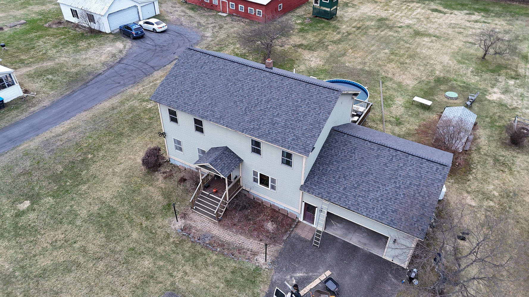 Shingle roof replacement Fairfax VT