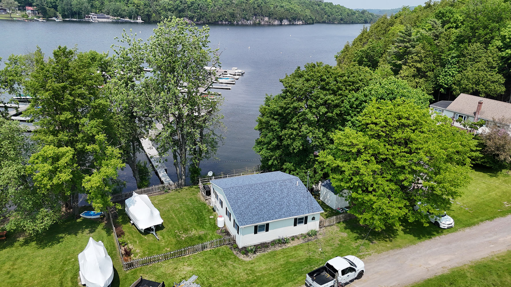 Lakefront shingle roof replacement Colchester Vermont — Owens Corning Duration