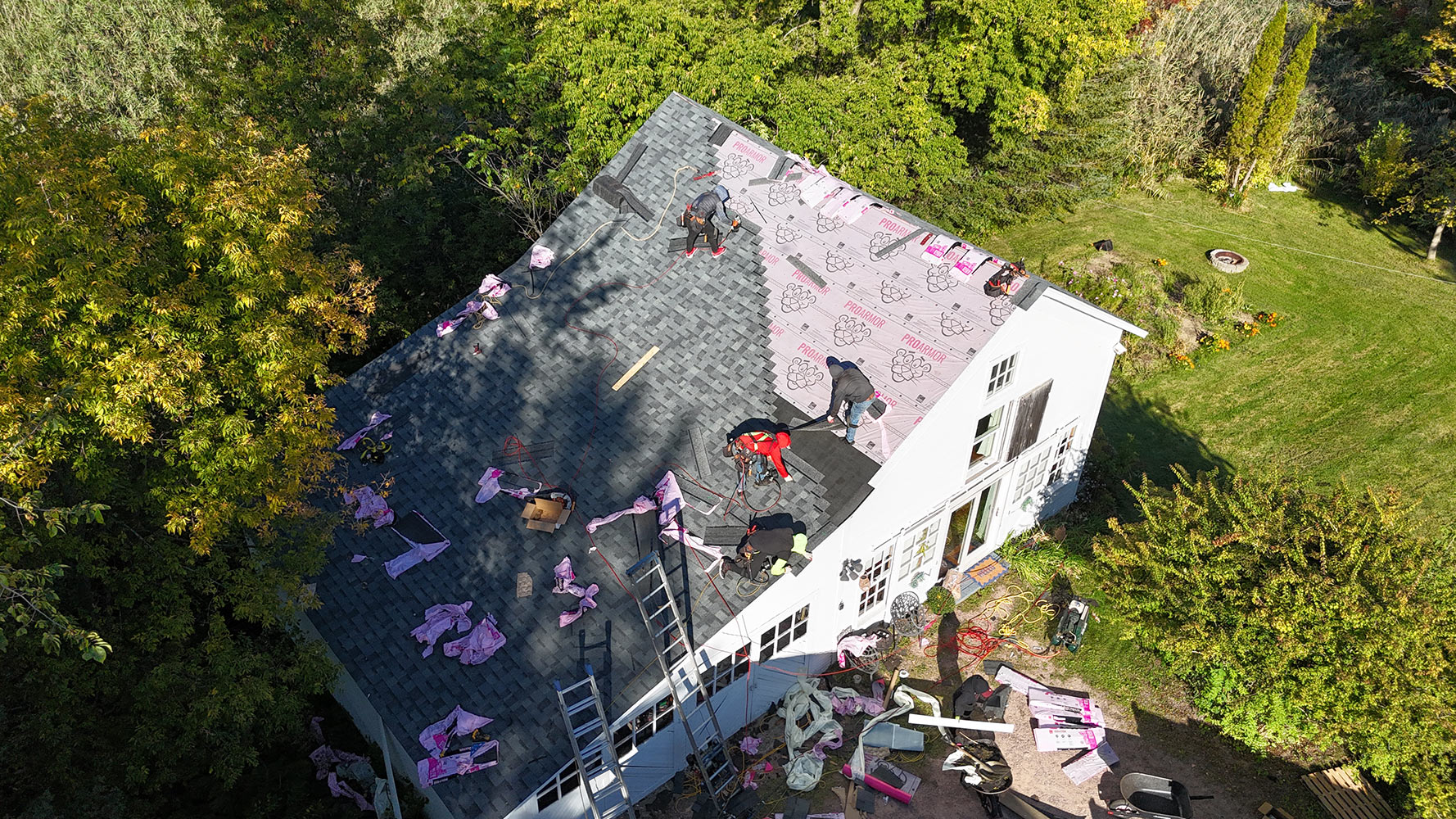 Shingle replacement Williston Vermont