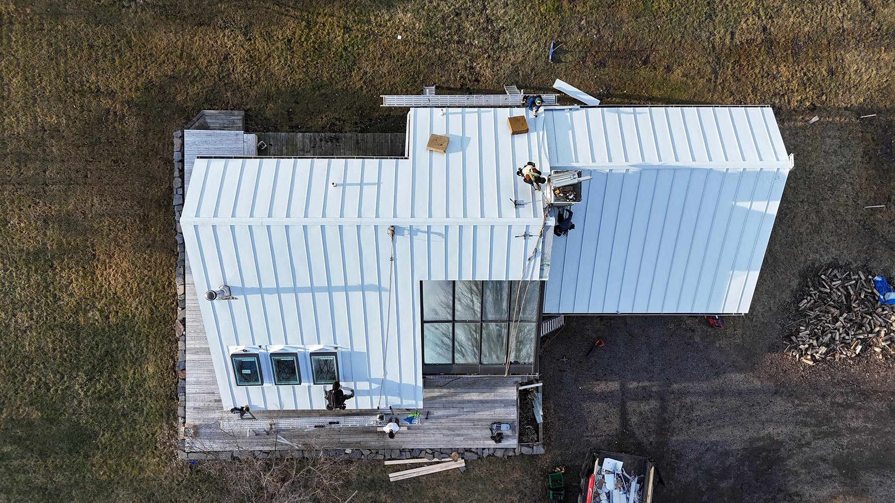 Standing seam roof Essex VT